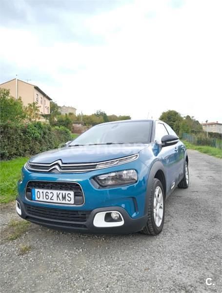 Usado Citroën C4 Feel 100 CV (73 kW) 2018 Azul Berlina