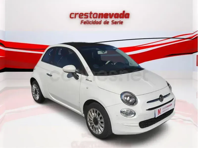 Usado Fiat 500C Dolcevita 70 CV (51 kW) 2022 Blanco Descapotable