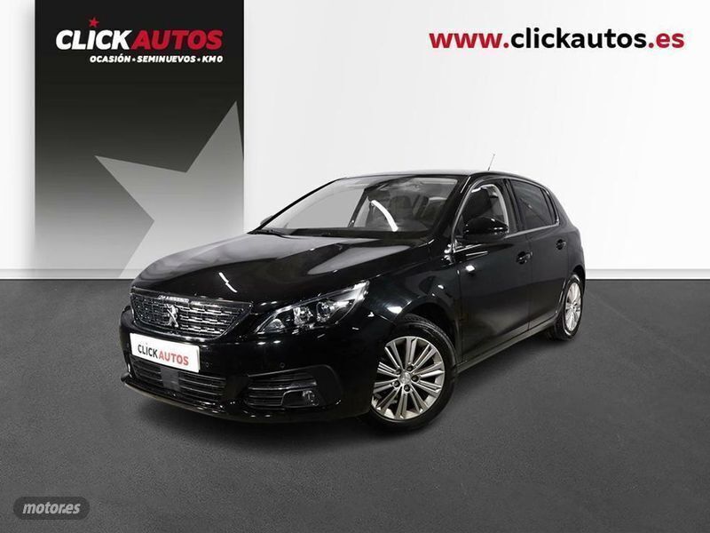Negro Usado 2021 Peugeot 308 Allure Berlina | 13.250 € (Precio justo) - Imagen 1/4