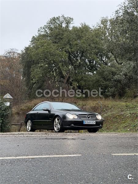 Usado Mercedes CLK500 Avantgarde 306 CV (225 kW) 2002 Negro Coupe