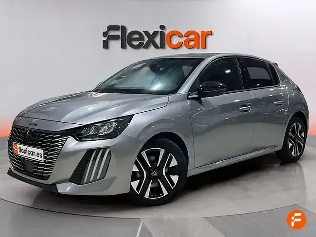 Usado Peugeot 208 Allure 100 CV (73 kW) 2025 Gris Utilitario
