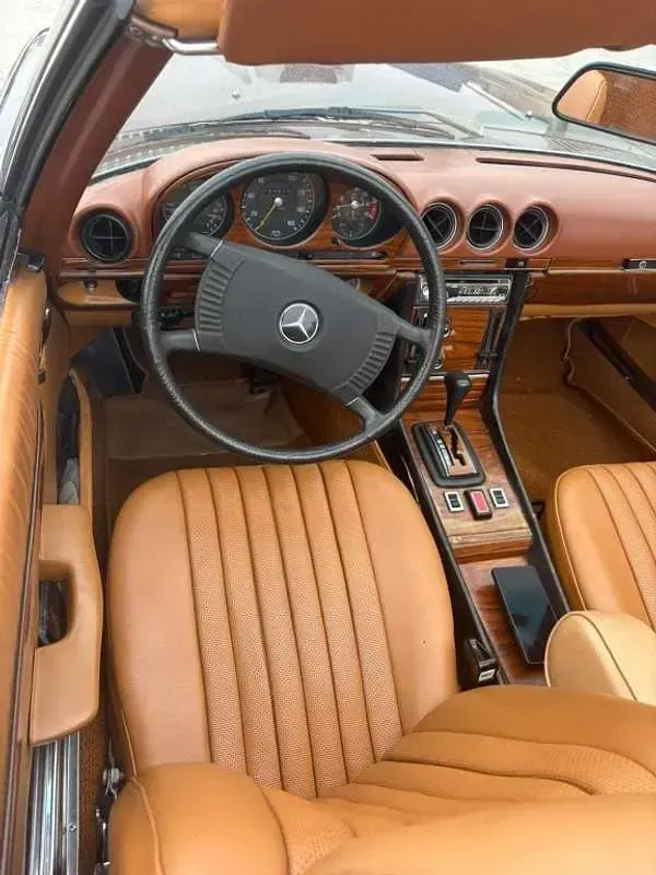 Usado Mercedes SL450 1973 Negro Descapotable