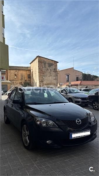 Usado Mazda 3 Sportive 150 CV (110 kW) 2005 Negro Berlina