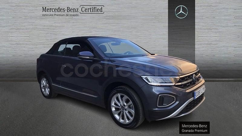 Usado VW T-Roc R-line 150 CV (110 kW) 2022 Negro SUV