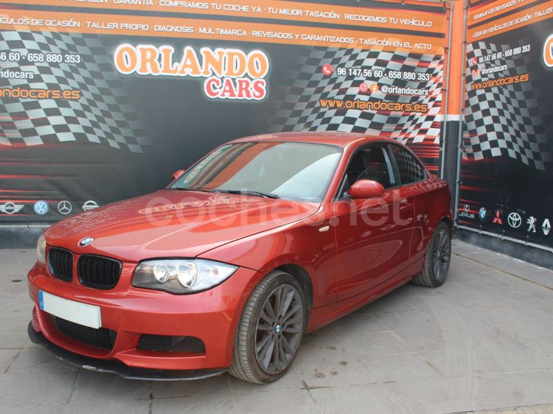 Rojo Usado 2008 BMW 120 Coupé Coupe | 7700 € (Buen precio) - Imagen 1/4
