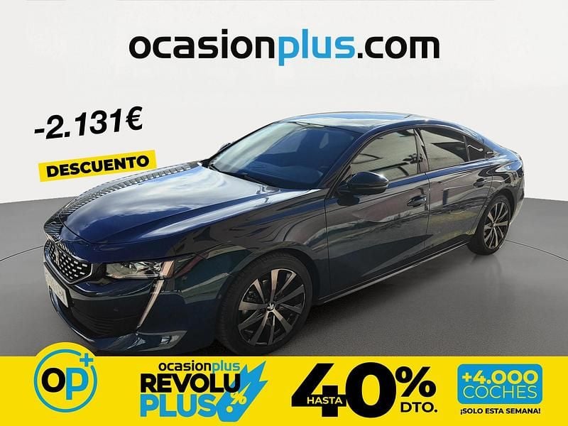Usado Peugeot 508 GT-line 130 CV (95 kW) 2020 Azul Berlina