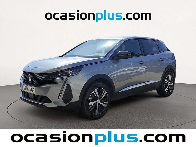 Gris Usado 2023 Peugeot 3008 Allure SUV | 15.546 € (Buen precio) - Imagen 1/4