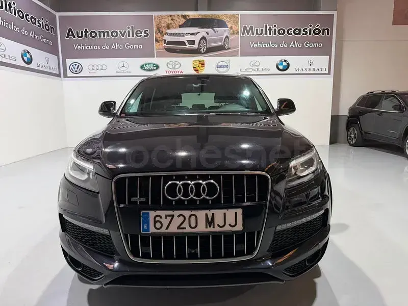 Usado Audi Q7 S-Line 272 CV (200 kW) 2016 Negro SUV