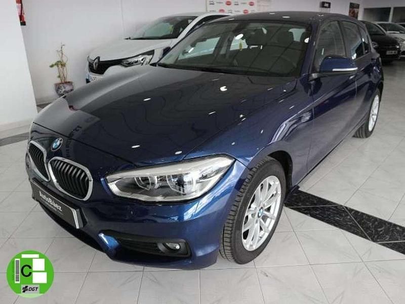 Usado BMW 116 Efficient Dynamics 116 CV (85 kW) 2018 Azul Utilitario
