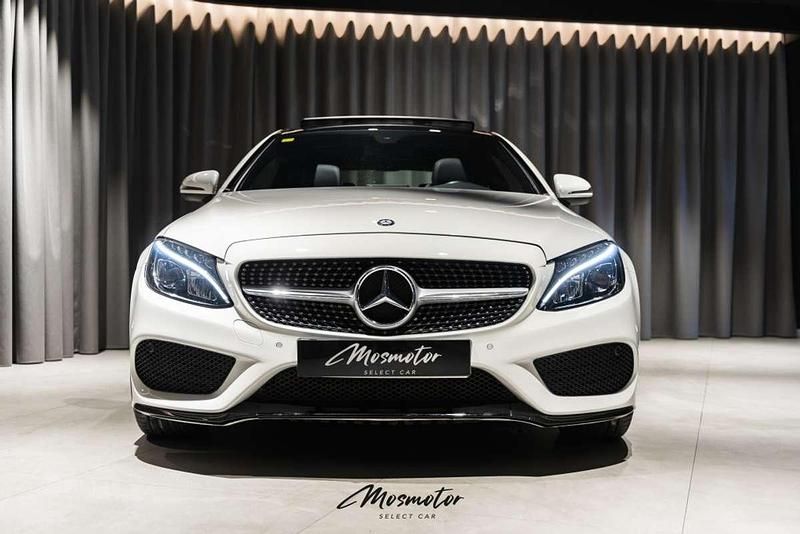 Usado Mercedes C200 184 CV (135 kW) 2016 Blanco Coupe