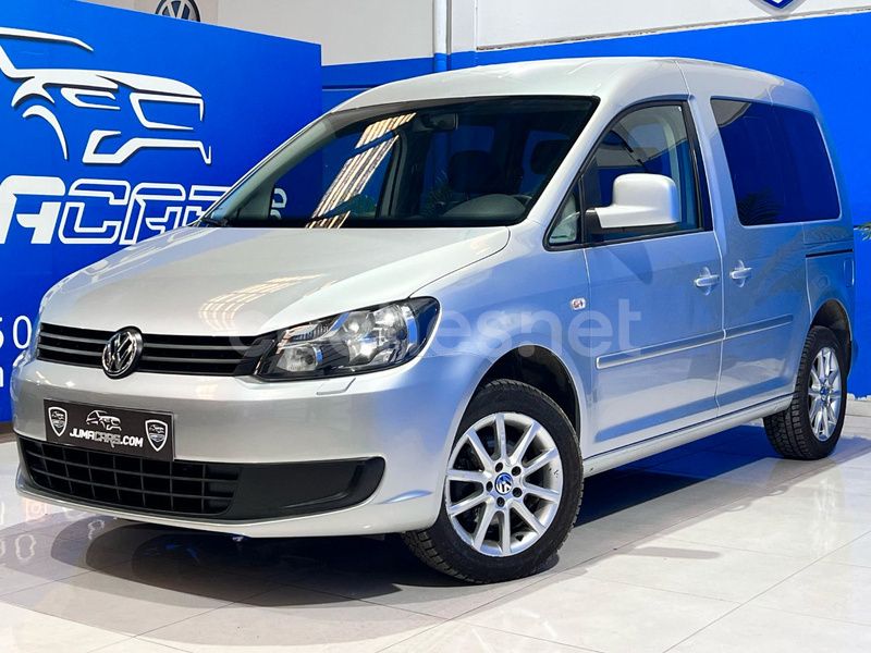 Gris / plata Usado 2014 VW Caddy Comfortline Monovolumen | 11.490 € (Buen precio) - Imagen 1/4