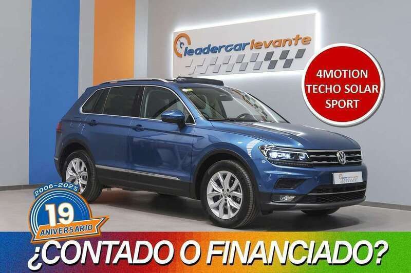 Azul Usado 2019 VW Tiguan Sportline SUV | 27.900 € (Buen precio) - Imagen 1/4