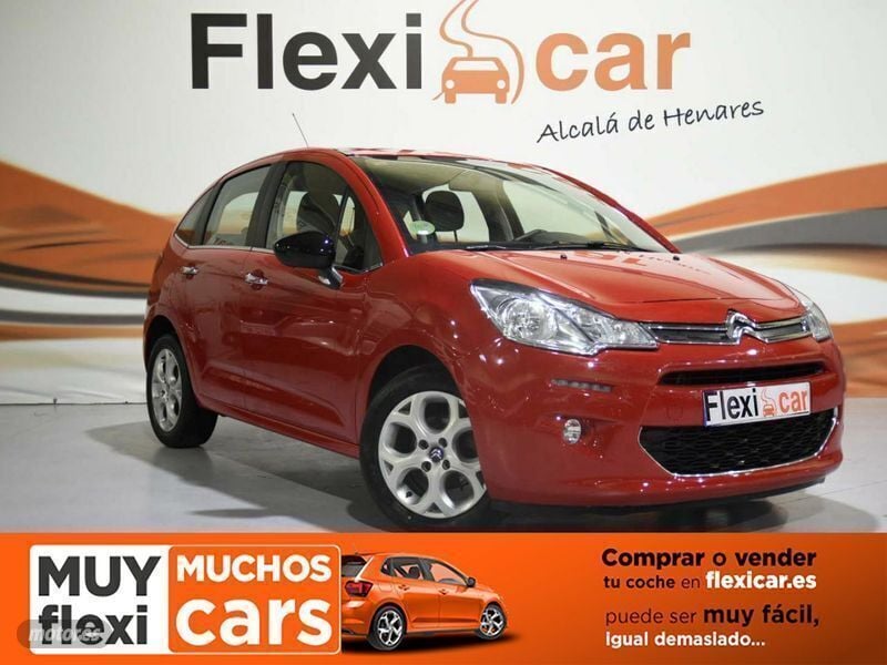 Rojo Usado 2016 Citroën C3 Feel Utilitario | 8990 € (Un poco caro) - Imagen 1/4