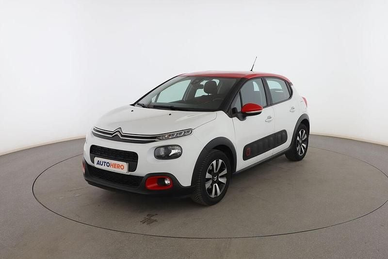 Blanco Usado 2018 Citroën C3 Feel Utilitario | 8099 € (Precio justo) - Imagen 1/3