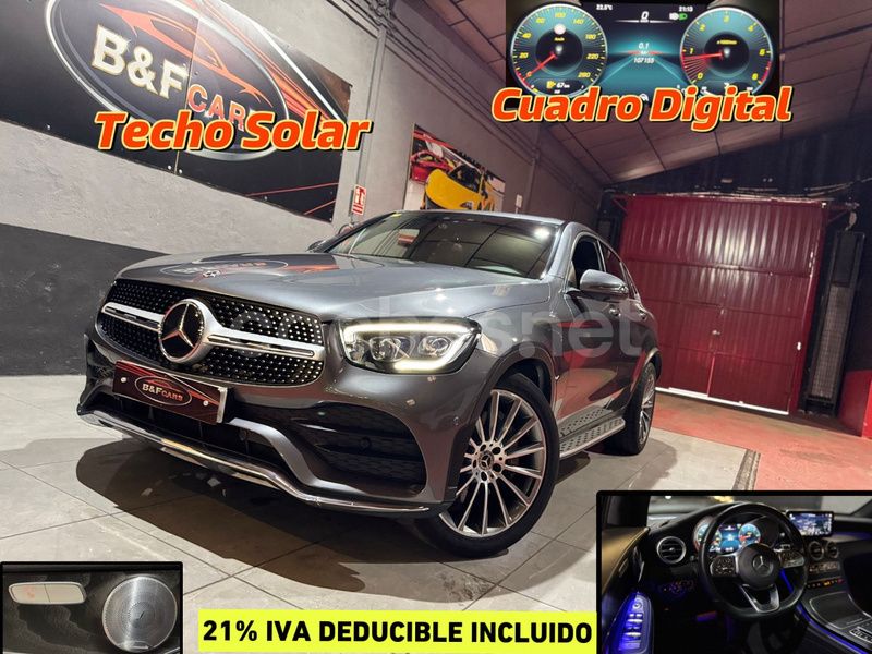 Gris / plata Usado 2020 Mercedes GLC300 Coupe | 44.490 € (Precio justo) - Imagen 1/4