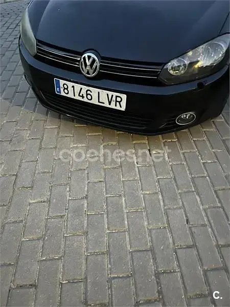 Usado VW Golf VI Sport 105 CV (77 kW) 2011 Negro Utilitario