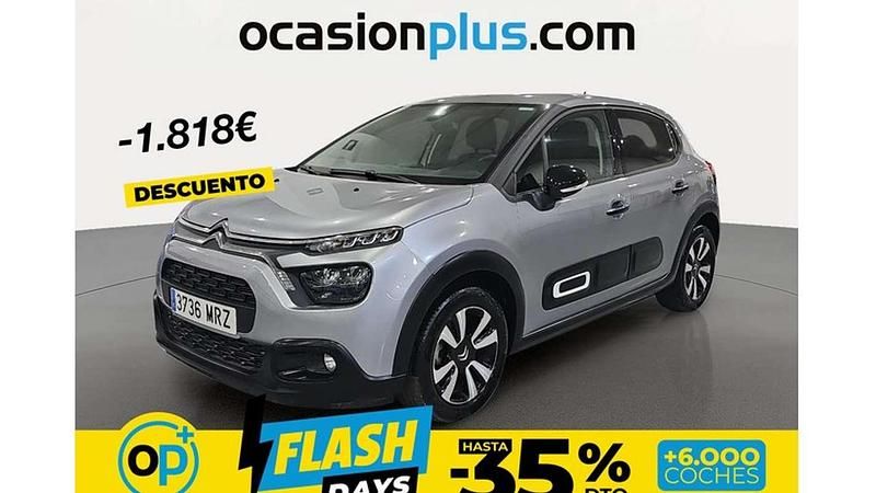 Usado Citroën C3 PureTech 110 CV (80 kW) 2024 Plateado Utilitario