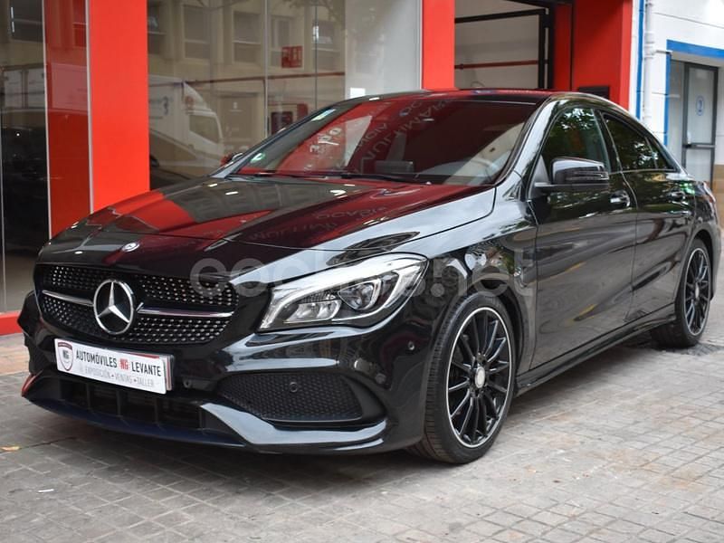 Negro Usado 2017 Mercedes CLA200 Berlina | 24.990 € (Un poco caro) - Imagen 1/4