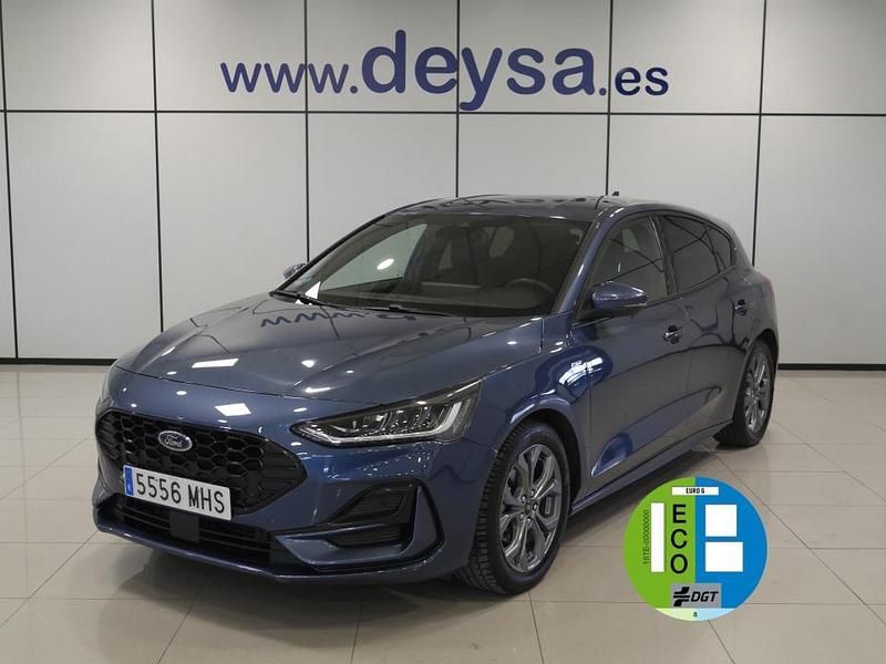Usado Ford Focus ST-Line 125 CV (91 kW) 2023 Azul Berlina