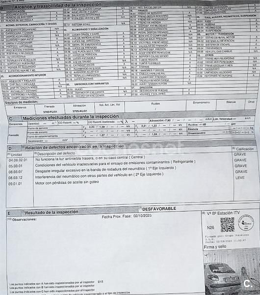 Usado Peugeot 206 70 CV (51 kW) 2003 Gris / plata Berlina