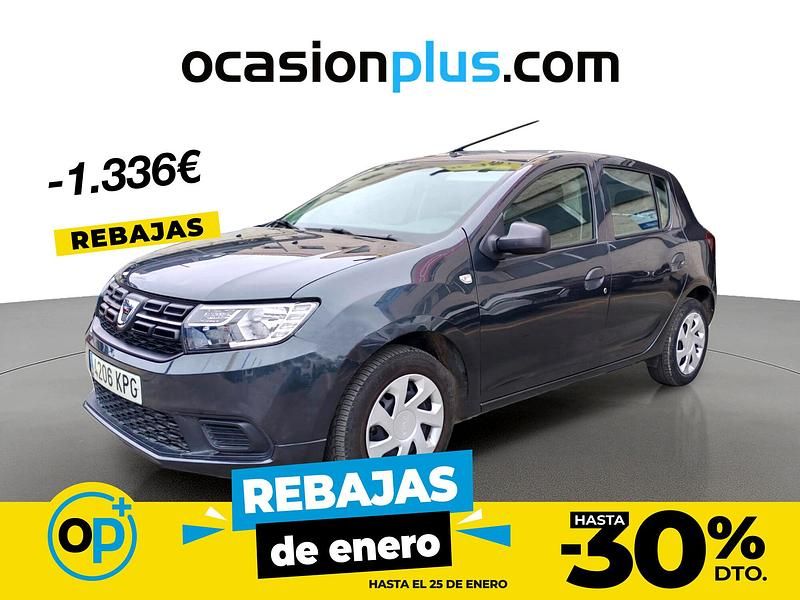 Gris Usado 2018 Dacia Sandero Ambiance Berlina | 10.850 € (Un poco caro) - Imagen 1/4