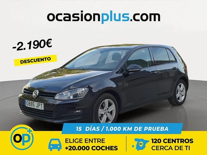 Negro Usado 2016 VW Golf VII Advance Utilitario | 14.050 € (Precio justo) - Imagen 1/4