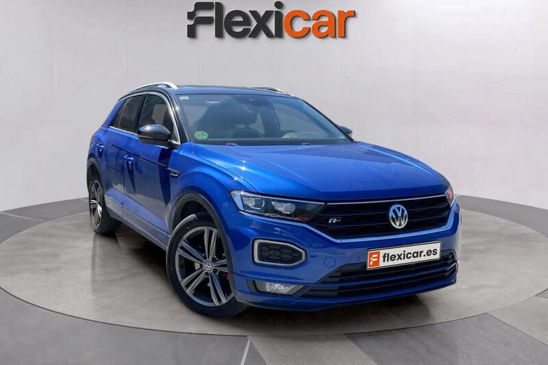 Azul Usado 2018 VW T-Roc Sportline SUV | 17.490 € (Precio justo) - Imagen 1/4