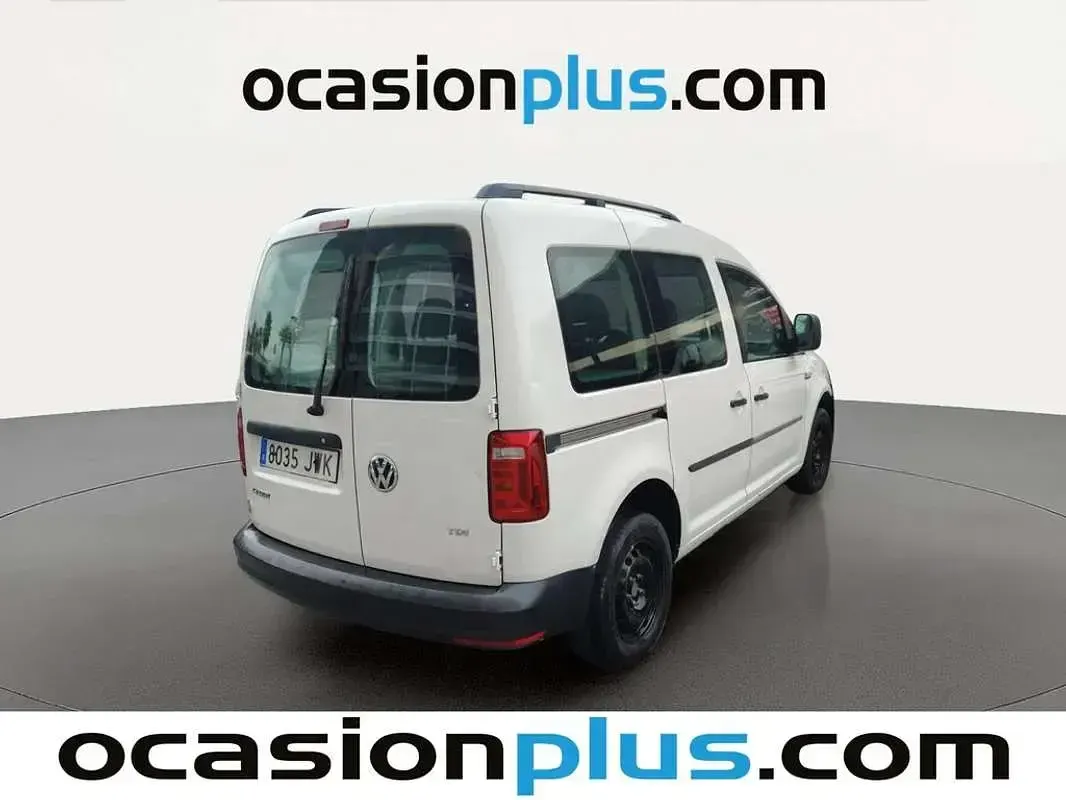 Usado VW Caddy 102 CV (75 kW) 2017 Blanco Monovolumen