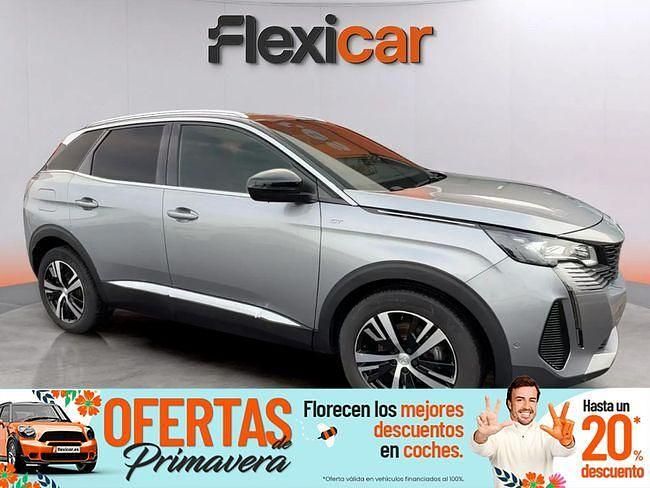 Usado Peugeot 3008 GT 130 CV (95 kW) 2021 Gris SUV