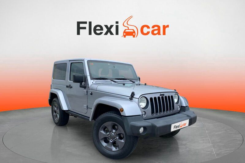 Gris Usado 2019 Jeep Wrangler Sahara SUV | 38.690 € (Super precio) - Imagen 1/4