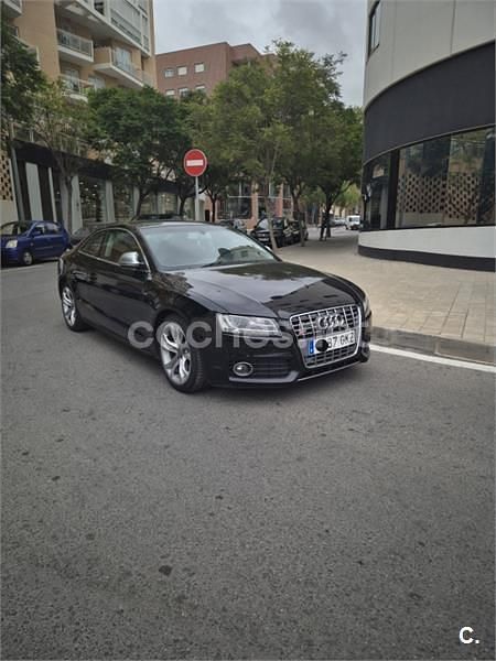 Usado Audi S5 354 CV (260 kW) 2009 Negro Coupe