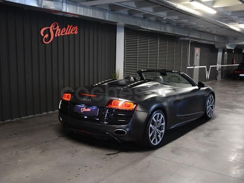 Usado Audi R8 Spyder Premium 525 CV (386 kW) 2012 Negro Descapotable