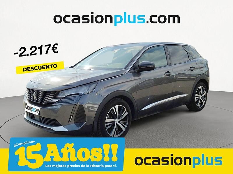 Gris Usado 2023 Peugeot 3008 Allure SUV | 24.390 € - Imagen 1/4