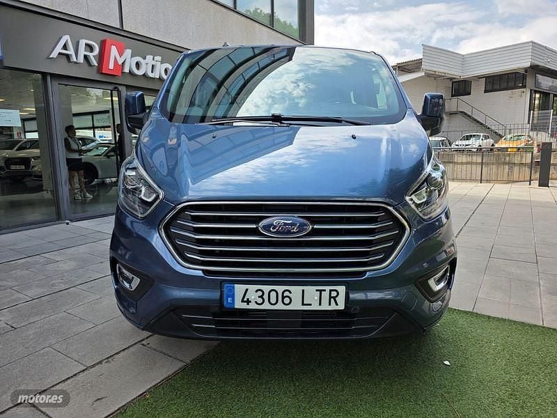Azul Usado 2022 Ford Tourneo Titanium Monovolumen | 37.500 € (Precio justo) - Imagen 1/4