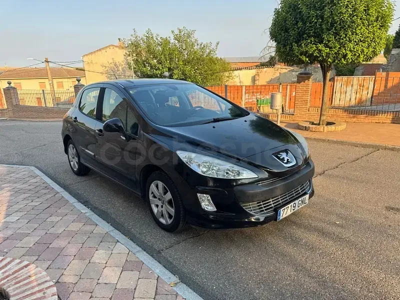 Usado Peugeot 308 Sport 110 CV (80 kW) 2009 Negro Berlina