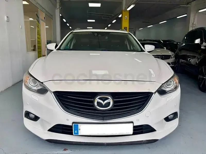 Käytetty Mazda 6 Luxury 150 HP (110 kW) 2015 Valkoinen Farmari