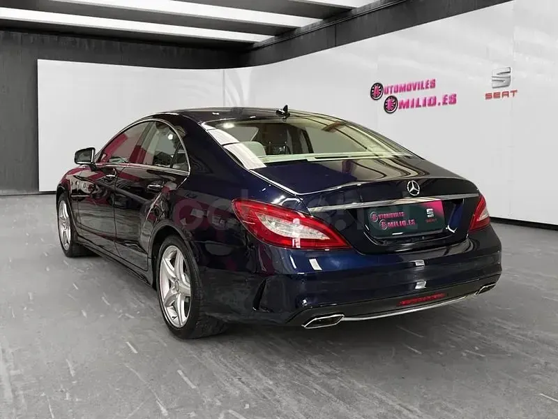 Usado Mercedes CLS350 258 CV (189 kW) 2015 Azul Berlina