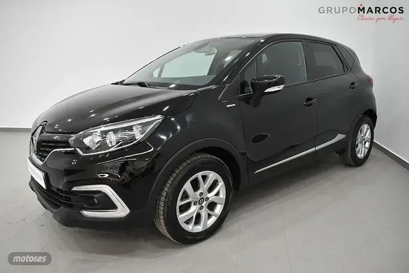 Usado Renault Captur LIMITED 90 CV (66 kW) 2019 Negro SUV