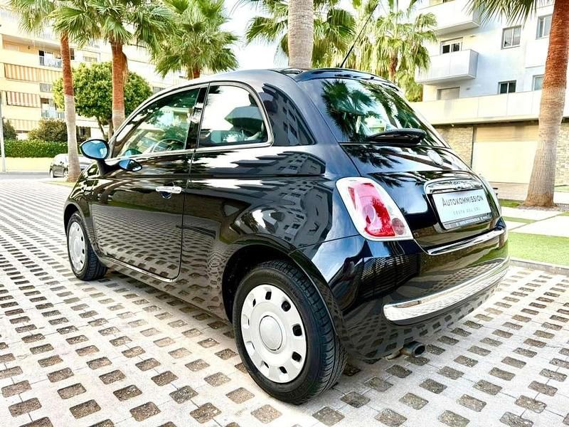 Usado Fiat 500 Lounge 69 CV (50 kW) 2010 Negro Utilitario