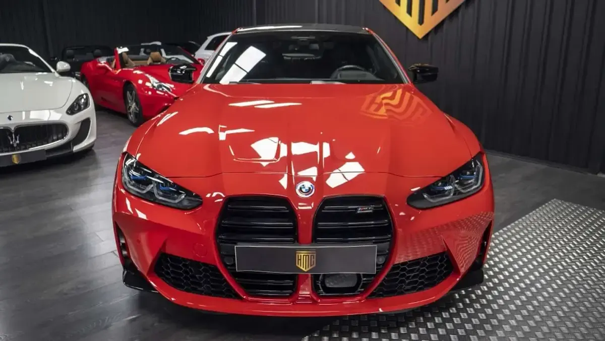 Usado BMW M4 Competition Edition 510 CV (375 kW) 2021 Rojo Coupe
