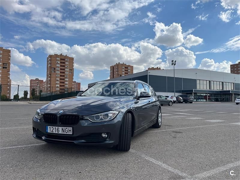 Gris / plata Usado 2015 BMW 320 Efficient Dynamics Familiar | 10.200 € (Precio justo) - Imagen 1/4