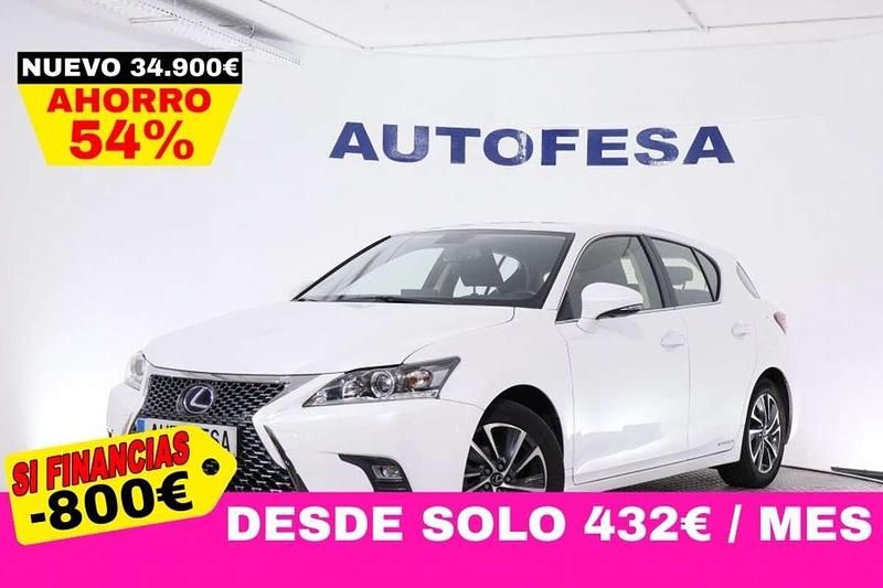 Blanco Usado 2017 Lexus CT200h Business Edition Berlina | 15.950 € (Super precio) - Imagen 1/4