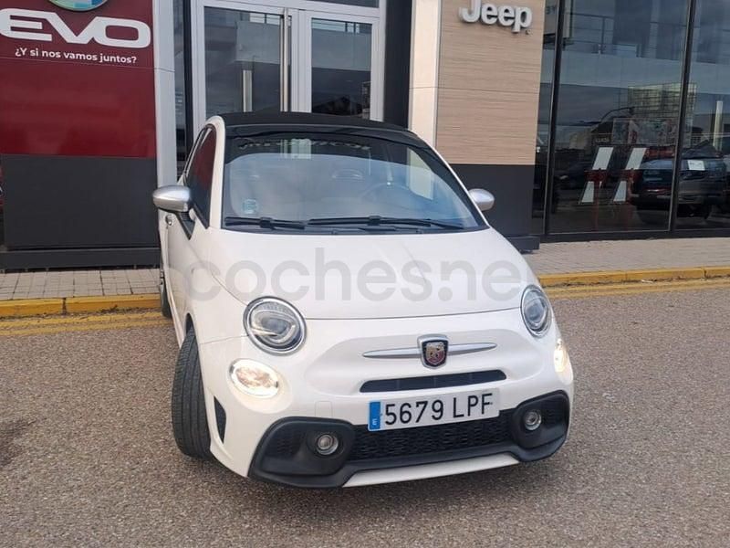 Usado Abarth 595C Turismo 165 CV (121 kW) 2021 Blanco Descapotable