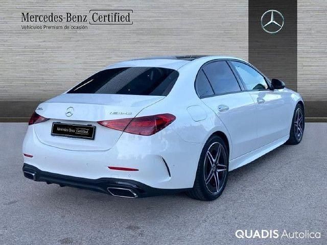 Usado Mercedes C220 200 CV (147 kW) 2022 Blanco polar