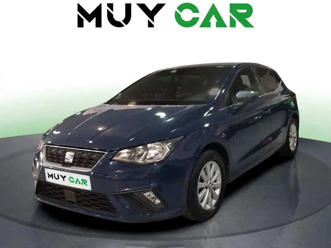 Usado Seat Ibiza XCELLENCE 116 CV (85 kW) 2017 Azul Utilitario