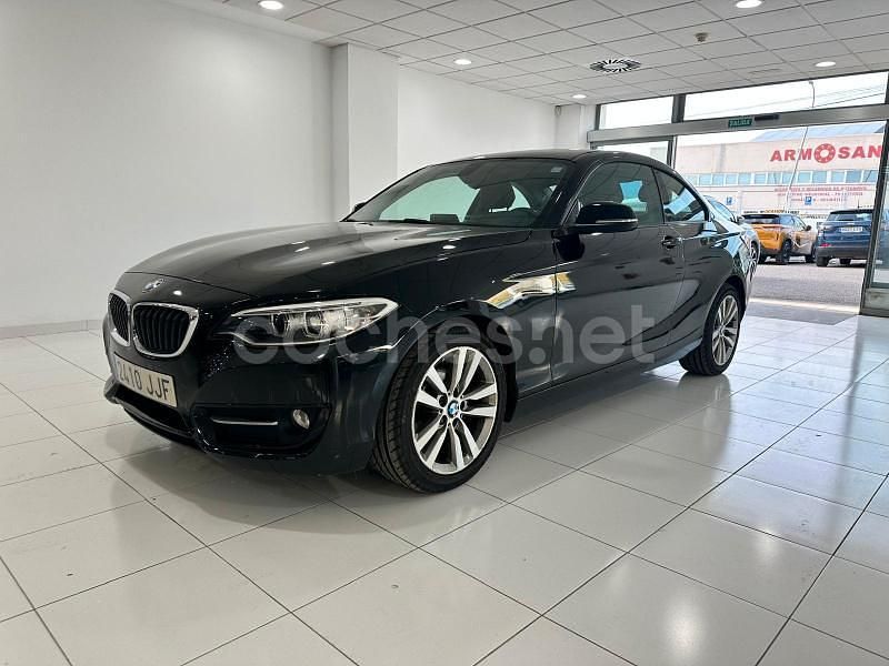 Negro Usado 2015 BMW 218 Coupe | 14.990 € (Precio justo) - Imagen 1/4
