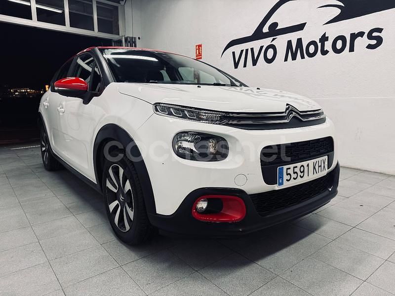 Blanco Usado 2018 Citroën C3 Feel Berlina | 7990 € (Precio justo) - Imagen 1/4