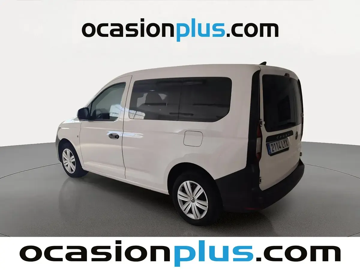 Usado VW Caddy 102 CV (75 kW) 2022 Blanco Monovolumen
