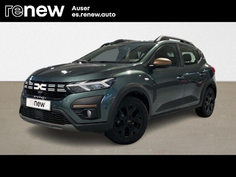 Verde cedro Usado 2024 Dacia Sandero Extreme Utilitario | 18.440 € (Un poco caro) - Imagen 1/4