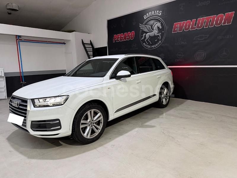 Blanco Usado 2017 Audi Q7 S-Line SUV | 36.900 € (Precio justo) - Imagen 1/4